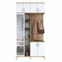 Hanah Home Soporte de Entrada EA120 - 2763 Nogal y Blanco